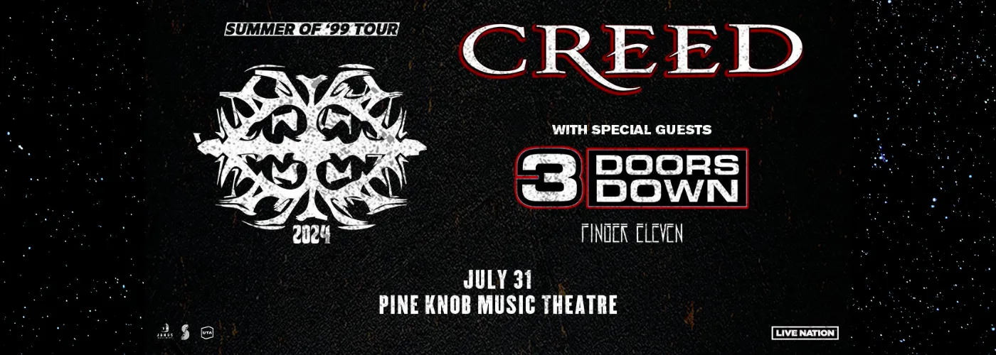 Creed, 3 Doors Down & Finger Eleven