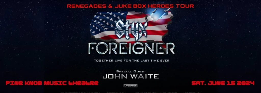 Foreigner at Pine Knob Music Theatre