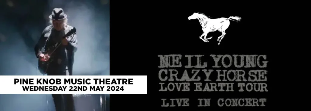 Neil Young & Crazy Horse at Pine Knob Music Theatre