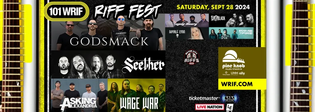 Riff Fest at Pine Knob Music Theatre