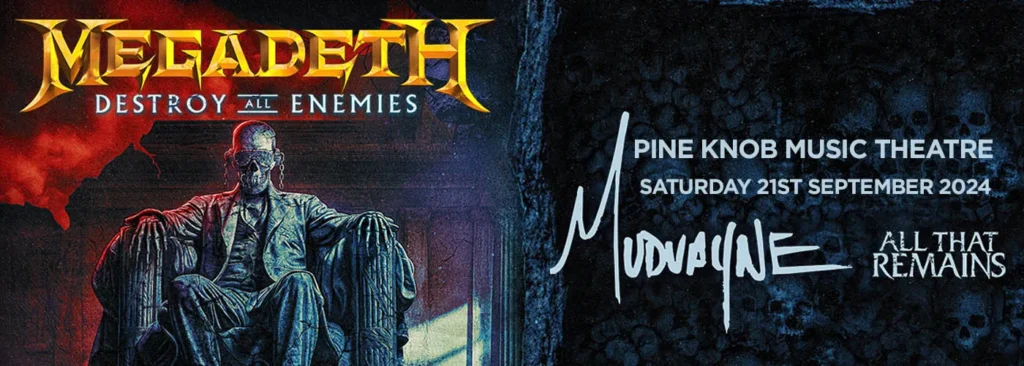 Megadeth at Pine Knob Music Theatre